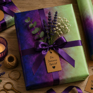 Verdant Eclipse Wrapping Paper Sheets