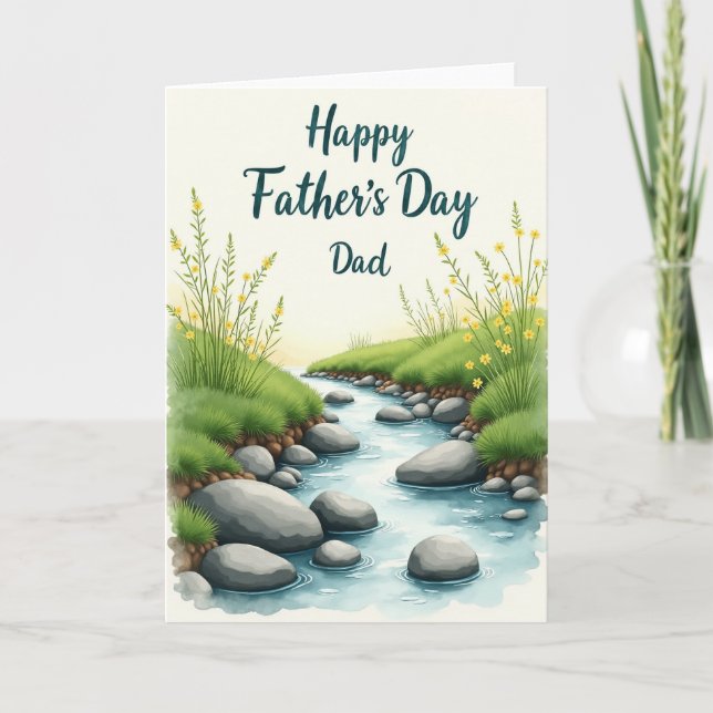 Verdant Fathers Day Stream Card (Front)