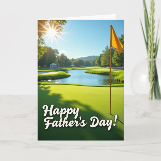 Verdant Fathers Day Vista Card (Front)