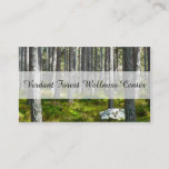 Verdant Forest Meditation Business Card