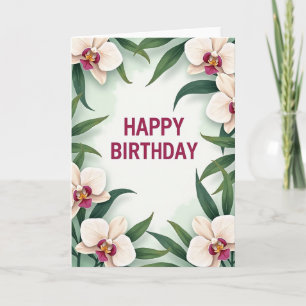 Verdant Frame Birthday Card