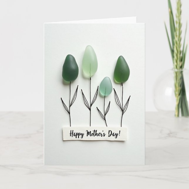 Verdant Glass Mothers Day Card (Front)