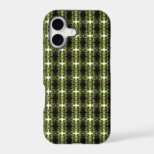 Verdant Green Abstract Acrylic Fluid Art iPhone 17 Case