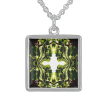 Verdant Green Abstract Acrylic Fluid Art