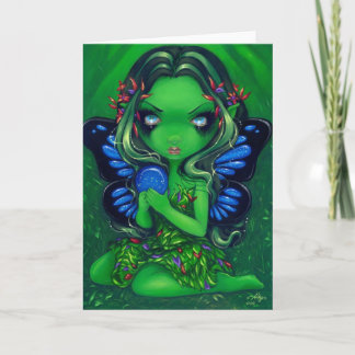 "Verdant Green" Greeting Card