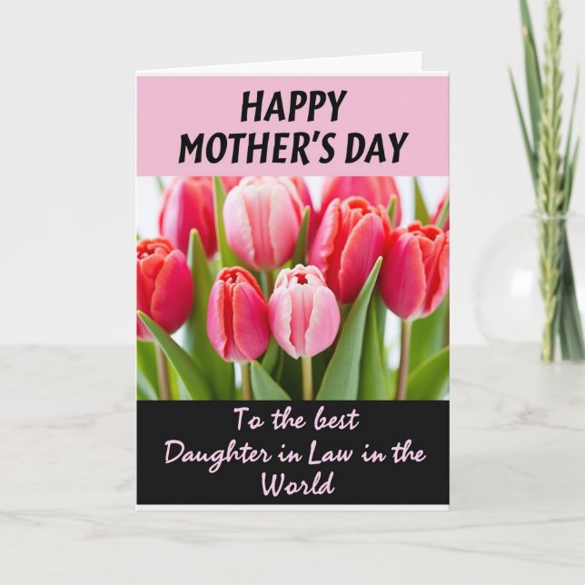 Verdant Mothers Day Bouquet Card (Front)