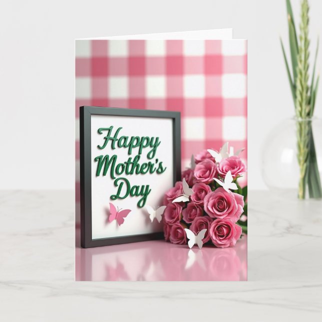 Verdant Mothers Day Letter Card (Front)
