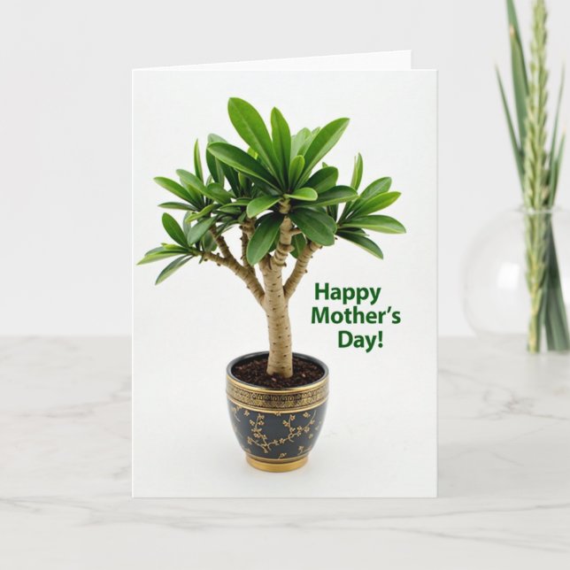 Verdant Mothers Day Plant Card (Front)