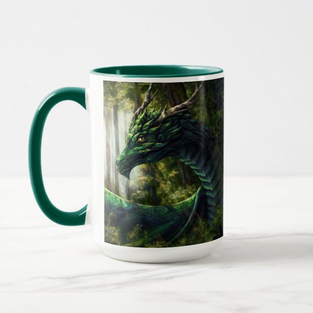 Verdant Sanctuary Mug (Left)
