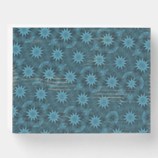 Verdant Serenity. Wooden Box Sign (Front Horizontal)