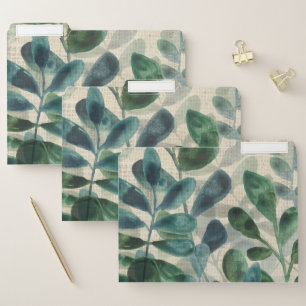 Verdant Sophistication - Tropical Leaves File Folder