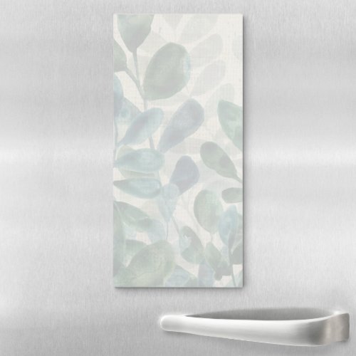 Verdant Sophistication _ Tropical Leaves Magnetic Notepad
