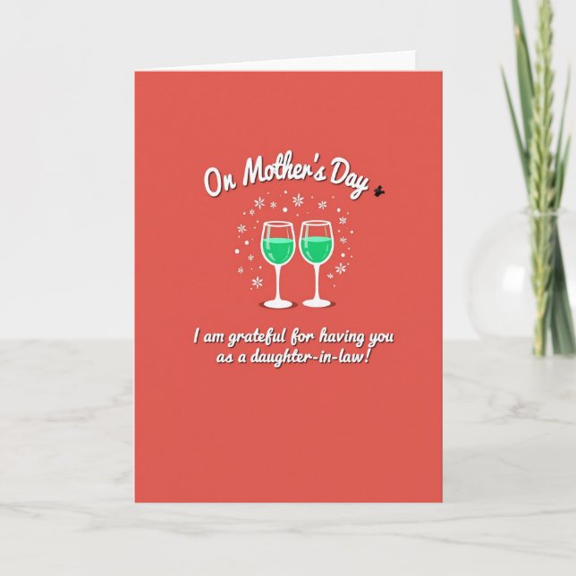 Verdant Toast Mothers Day Card (Front)