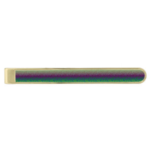 Verdant Veil Gold Finish Tie Bar