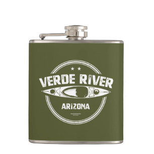 Verde River Arizona Kayaking Flask