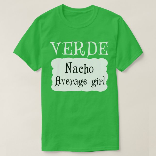 verde sauce halloween costume T-Shirt (Design Front)