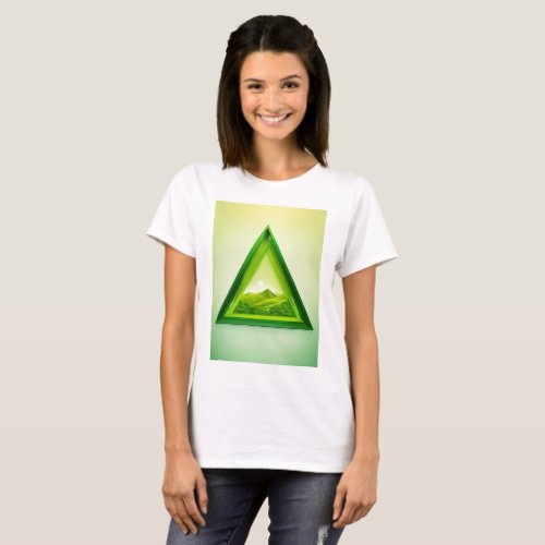 Verde Vida _ Ecological Spirit Emblem T_Shirt