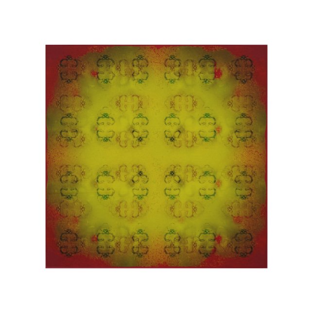 Verde Wood Wall Art (Front)