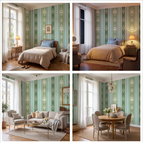 Verdelisse Manor Sage Floral Peel & Stick Wallpaper
