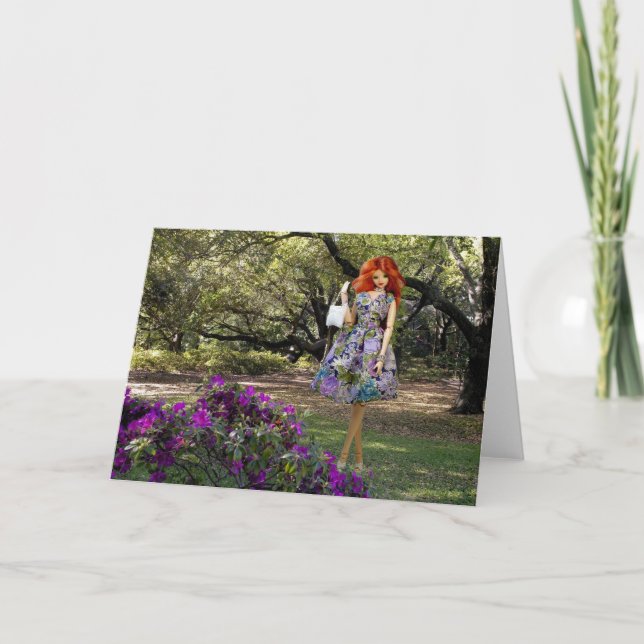 Verdi - Florals at the Zoo Card (Front)