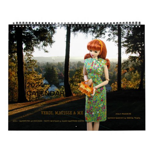 Verdi Matisse and Me 2024 Calendar