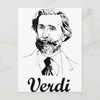 Verdi Postcard