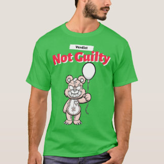 Verdict Not Guilty Criminal Defense Funny Lawyer S T-Shirt