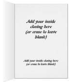 Verdigris French Horn Cards (Inside (Right))