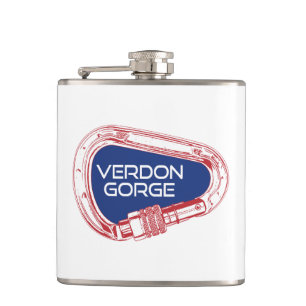 Verdon Gorge France Rock Climbing Carabiner Flask