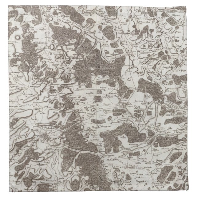 Verdun Napkin (Front)