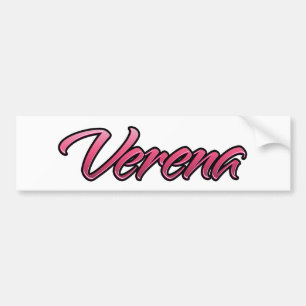 Verena faded pink Aufkleber Sticker