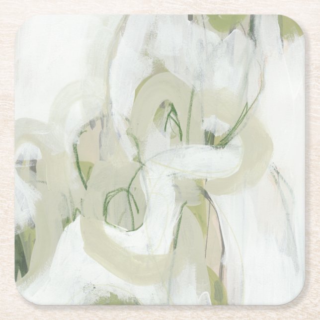 Verge Square Paper Coaster (Front)