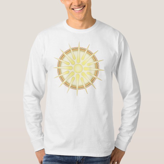 Vergina Sun Long Sleeve T-Shirt (Front)