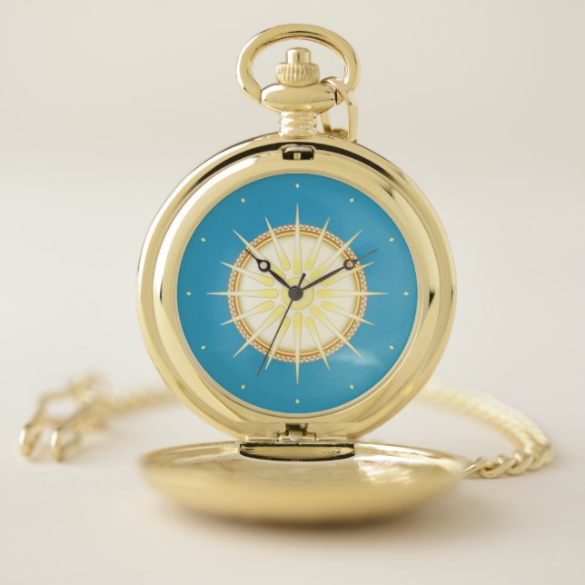 Vergina Sun Pocket Watch (Inside)