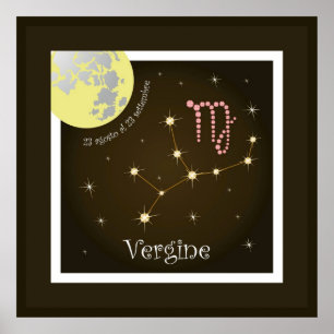 Vergine 23 agosto al 23 settembre Poster