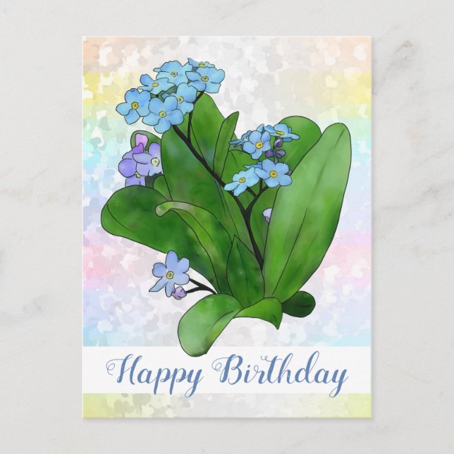 Vergissmeinicht Postcard (Front)