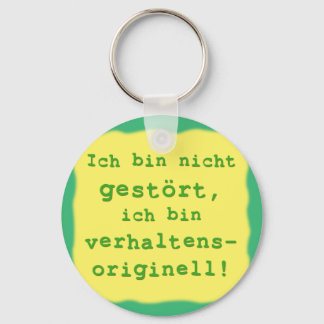 verhaltensoriginell keychain