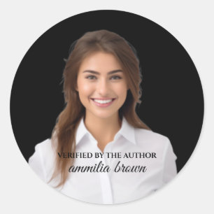 verified by Author Sticker   Modern Book Signing