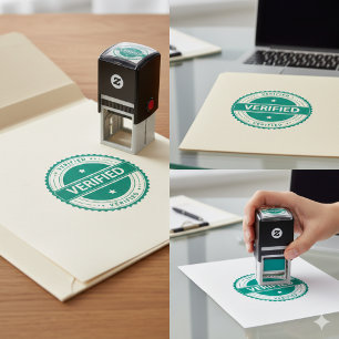 Verified Self Inking Rubber Stamp