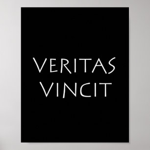 Veritas vincit poster