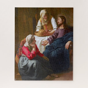 Vermeer - Christ in the House of Martha and Mary Jigsaw Puzzle