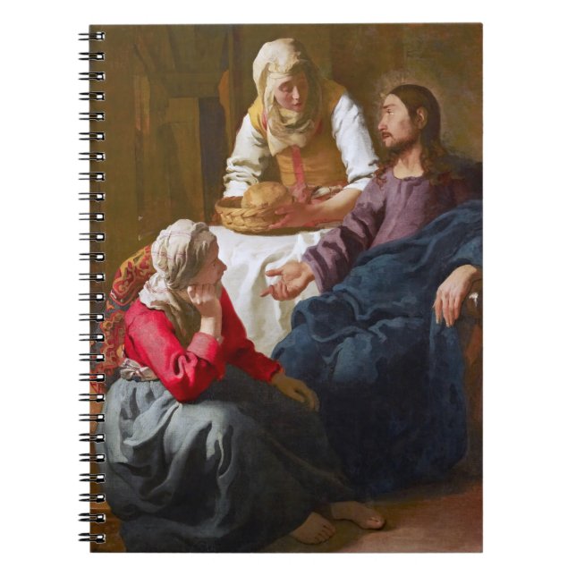 Vermeer - Christ in the House of Martha and Mary Notebook (Front)