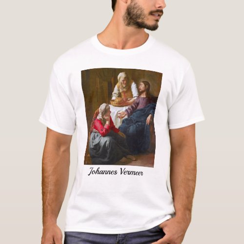 Vermeer _ Christ in the House of Martha and Mary T_Shirt