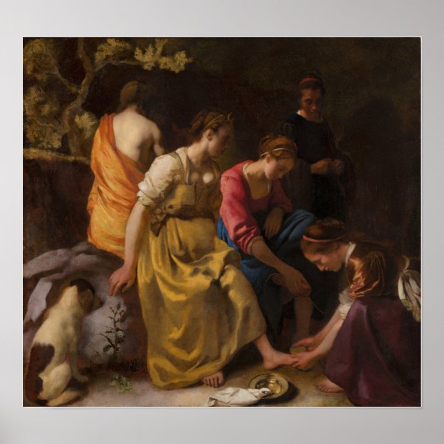 Vermeer - Diana And Her Companions 1656 Poster (Front)