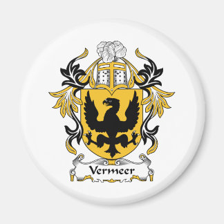 Vermeer Family Crest Magnet