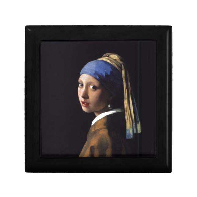 Vermeer Girl Pearl Earring Masterpiece Painting Gift Box (Front)
