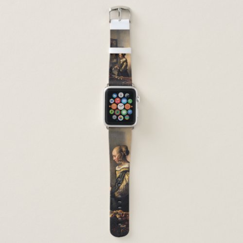 Vermeer _ Girl Reading a Letter at an Open Window Apple Watch Band