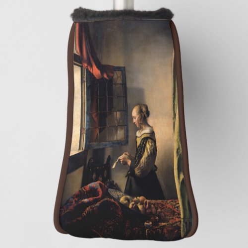 Vermeer _ Girl Reading a Letter at an Open Window Golf Head Cover