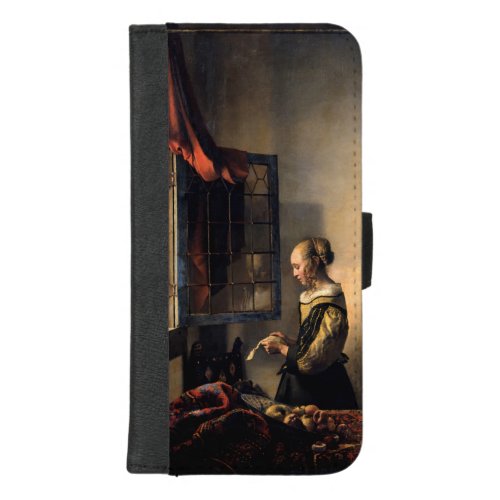 Vermeer _ Girl Reading a Letter at an Open Window iPhone 87 Plus Wallet Case