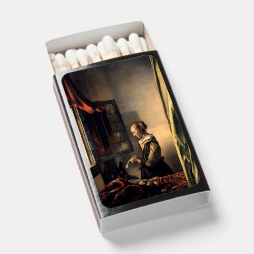 Vermeer _ Girl Reading a Letter at an Open Window Matchboxes